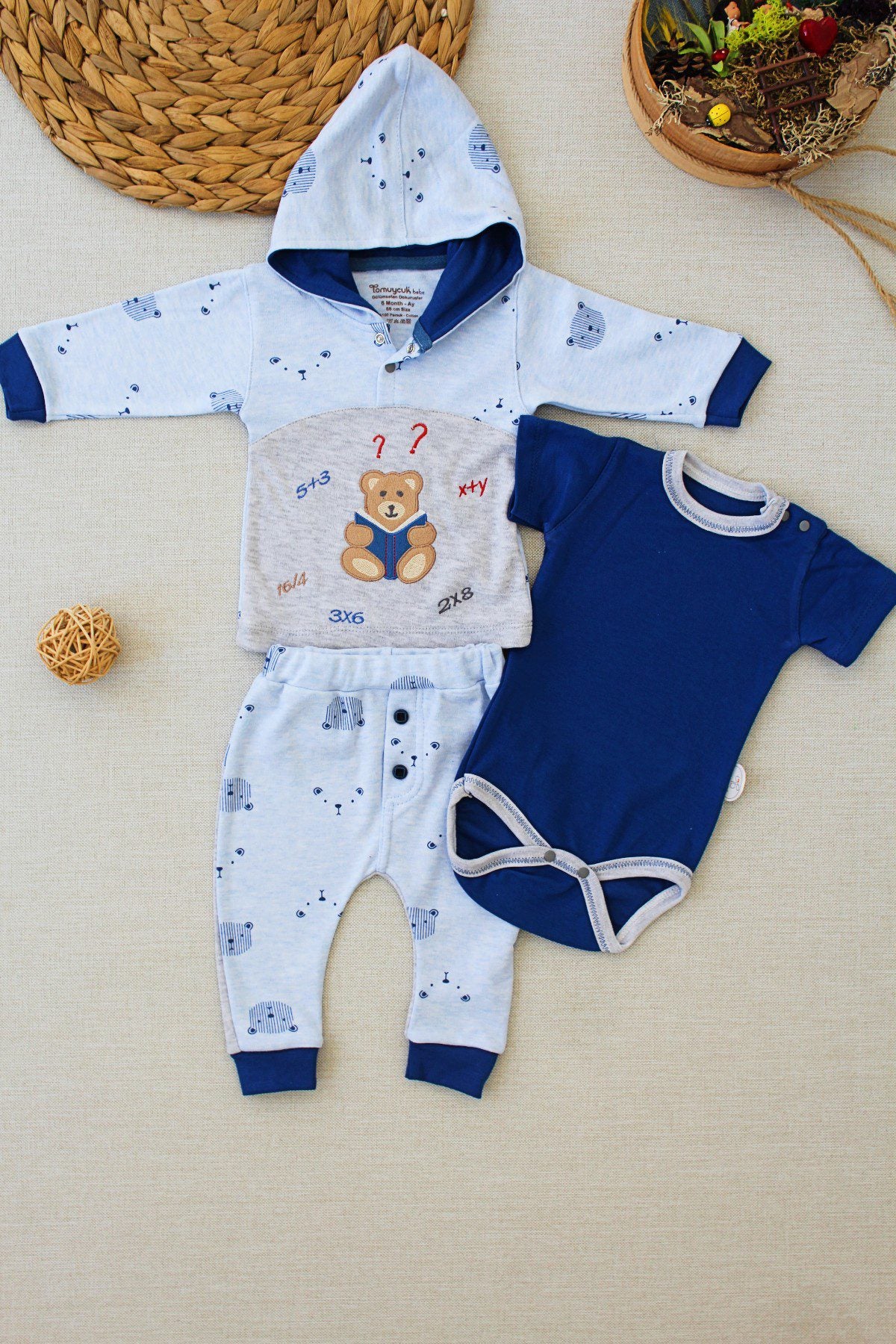 Baby Boy 3 Pieces Set